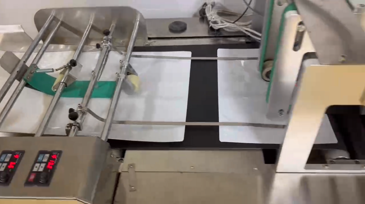 热转印打码机打码过程