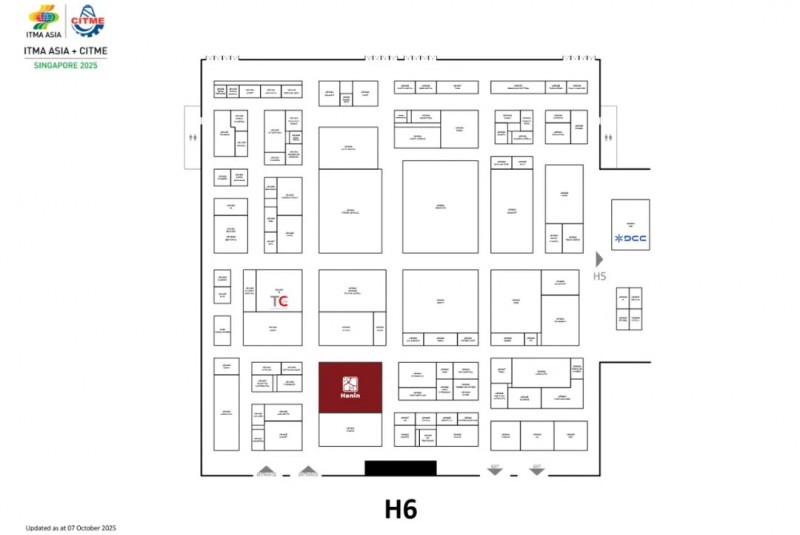 918.com2025 ITMA展馆地位_1